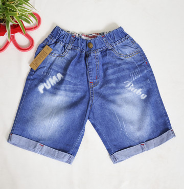 Bỏ sỉ quần Short jean bé trai ( 8 size - 2 màu )
