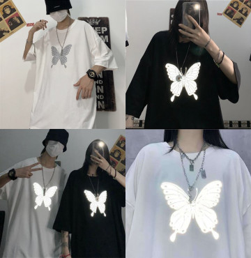 bán sỉ mẫu áo phản quang bươm bướm