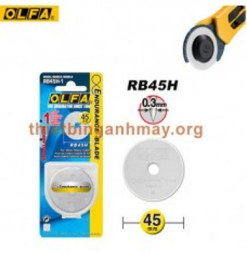Lưỡi dao cắt vải OLFA RB45-1 đĩa tròn cắt vải