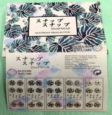 30 nút bấm của Nhật loại rất nhỏ 7,8mm