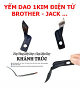 Yếm dao 1kim điện tử Brother + Jack máy may (khâu) công nghiệp