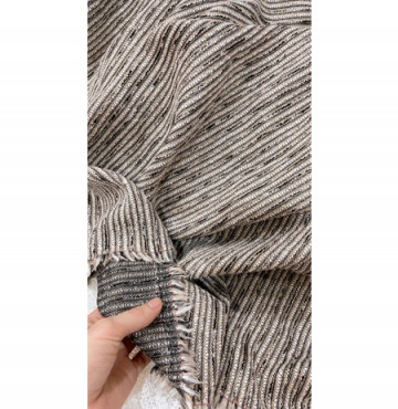 Dạ tweed kim tuyến sọc mềm đanh ko ngứa 160k/2m khổ 1,5