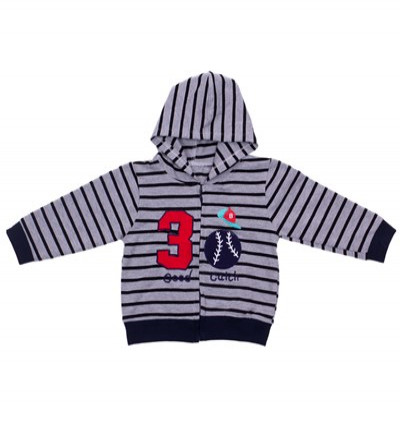Bán buôn áo khoác cotton họa tiết kẻ TA cho bé trai (1-3T)