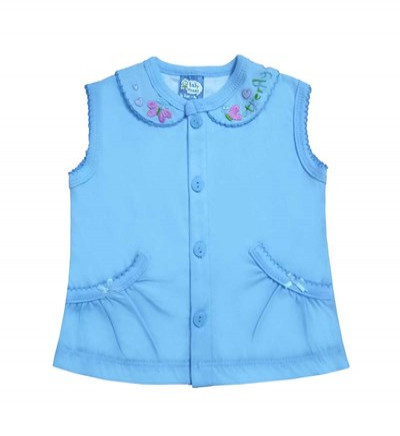 Bỏ sỉ áo gile bé gái Baby Mommy ALN0073 cổ sen