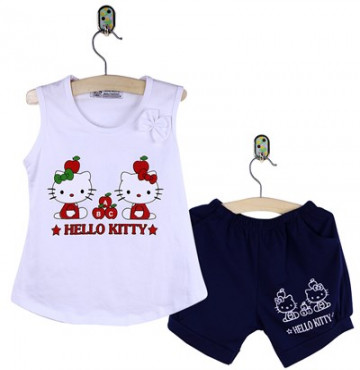 Bỏ buôn bộ quần áo Hello Kitty cho bé gái