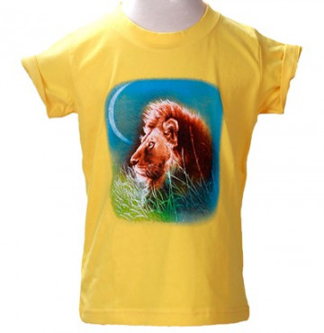 Bán buôn áo phông cộc tay sư tử cho bé trai