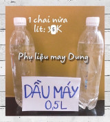 Dầu máy may chai nửa lít