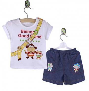 Bỏ buôn bộ quần áo cộc tay cho bé Beiner 2288