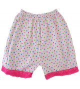 Bán buôn quần Dệt Kim cộc chấm bi dành cho bé gái (nhiều size & màu)