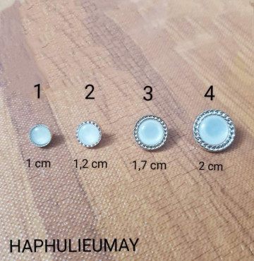 Cúc áo gói 10 cúc (đường kính từ 1 cm đến 2 cm)