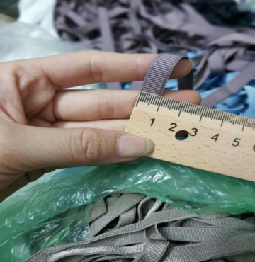 Chun dây áo lót bản 1 cm ( thun cuộn 5 mét )