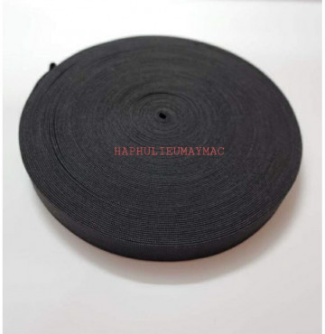 Chun quần cuộn 25 mét ( Trắng và Đen ) size 1,8 cm- 2cm