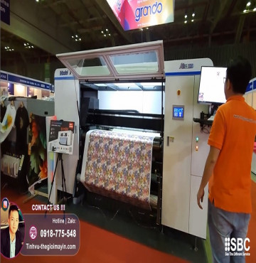 Latest digital printers in Vietnam garment and textile industry