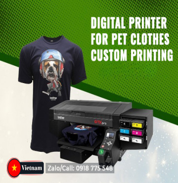 Brother GTXpro printer: ideal for custom printing for Pet lovers and Pet clothes