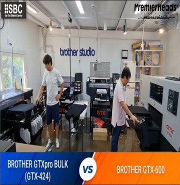 So sánh Brother GTX600 vs. Brother GTX424 trong in áo thun DTG